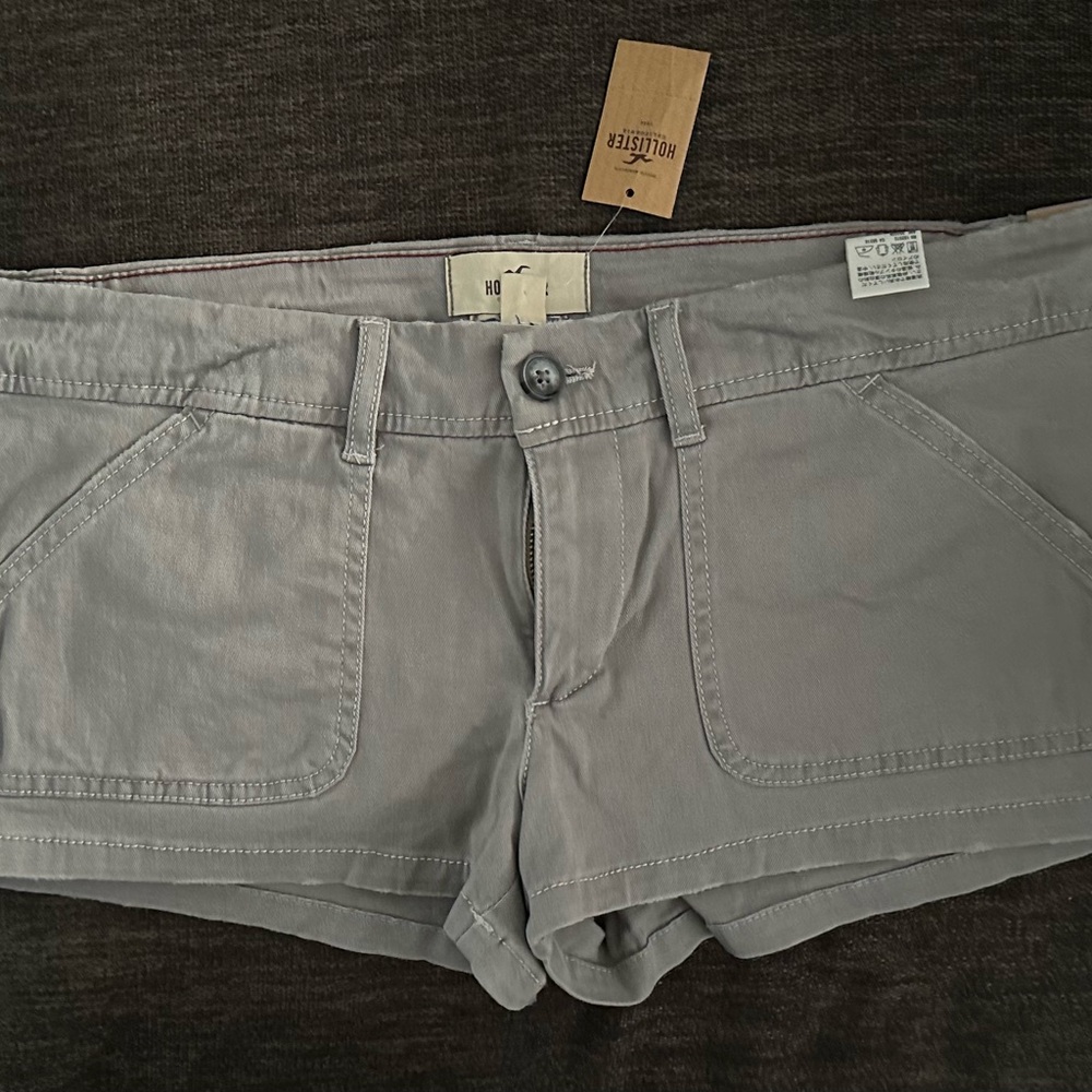Brand New Hollister  California Socal Stretch Gray Shorts With Tags
